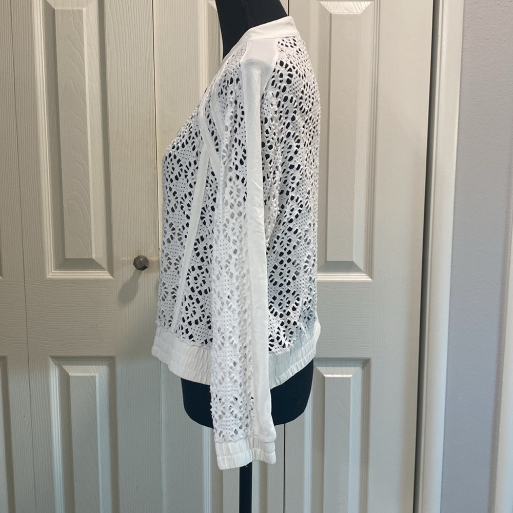 Ruby Rd laser cut jacket - Picture 3 of 5